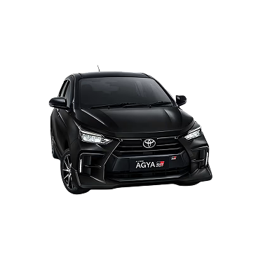 Toyota Agya untuk layanan rental mobil di Lampung yang praktis dan ekonomis.