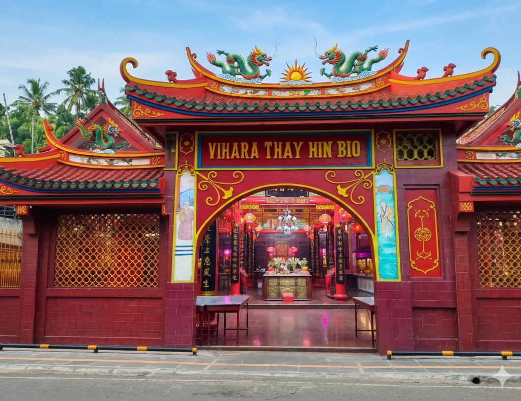 Vihara Thay Hin Bio di Bandar Lampung, salah satu vihara tertua dan bersejarah di Lampung